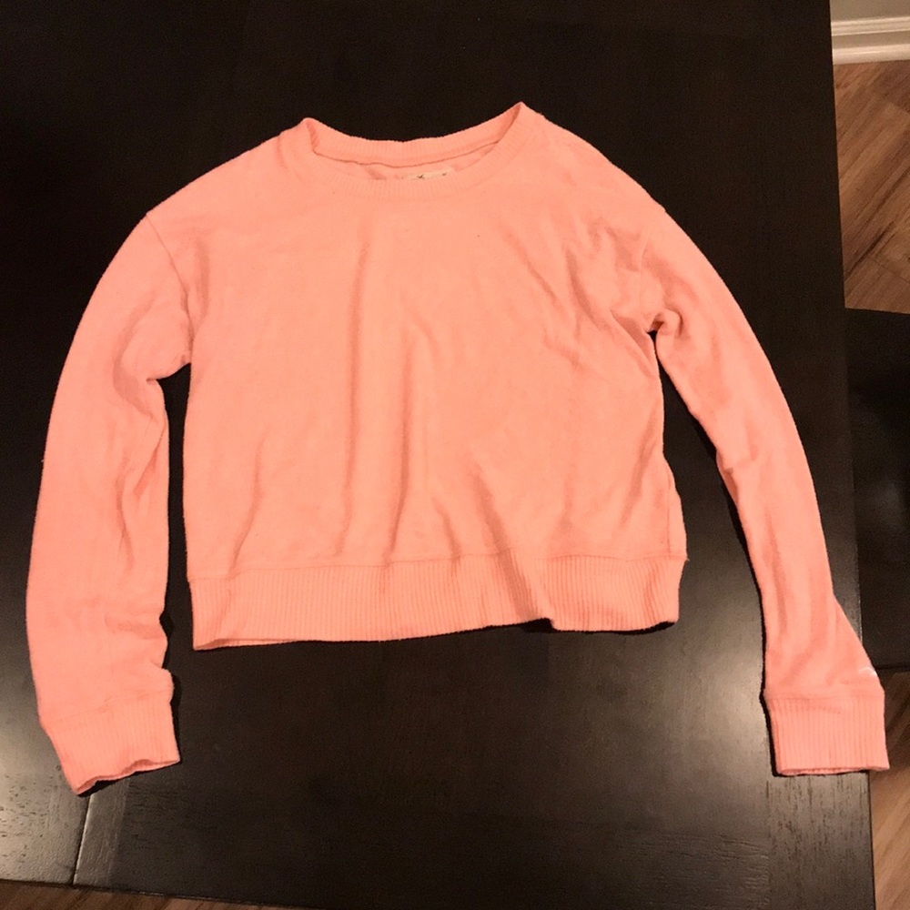 Pink Soft Hollister Sweater